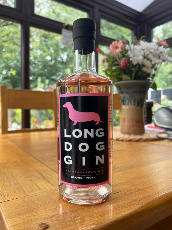 long dog strawberry gin